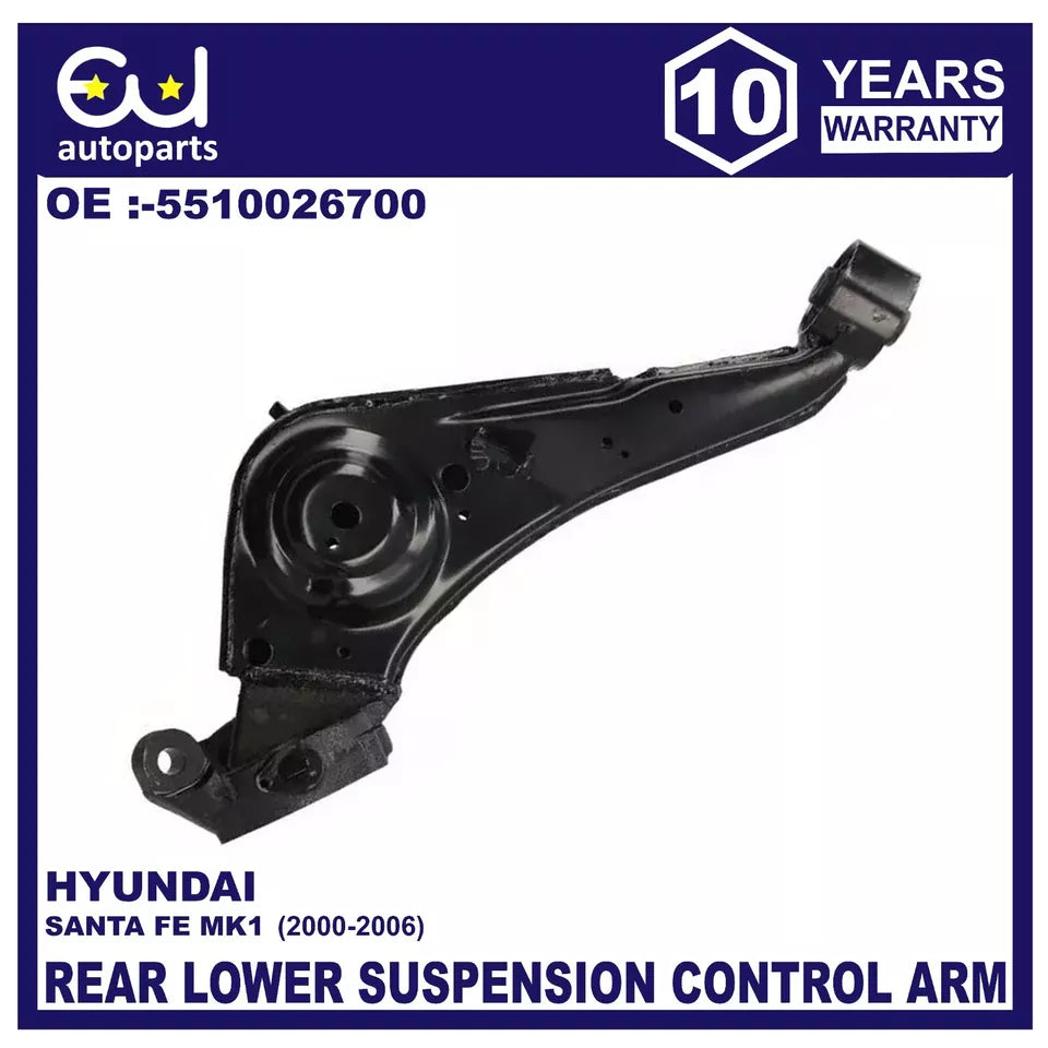 REAR RIGHT LOWER SUSPENSION CONTROL TRAILING ARM FOR HYUNDAI SANTA FE MK1 00-06