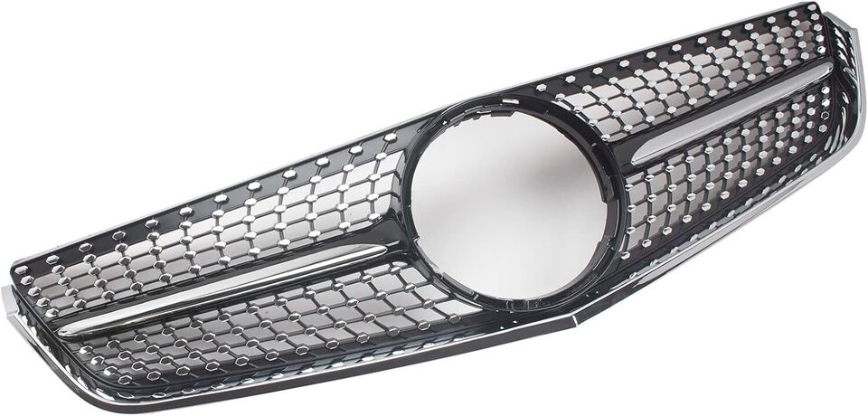 FRONT GRILLE GRILL FOR MERCEDES E CLASS W207 C207 A207 COUPE 9-13 DIAMOND CHROME