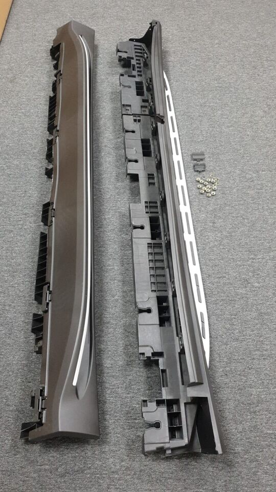 FOR MERCEDES BENZ W167 V167 GLE SILVER SIDE STEPS RUNNING BOARDS 5 DOOR 2018 ON