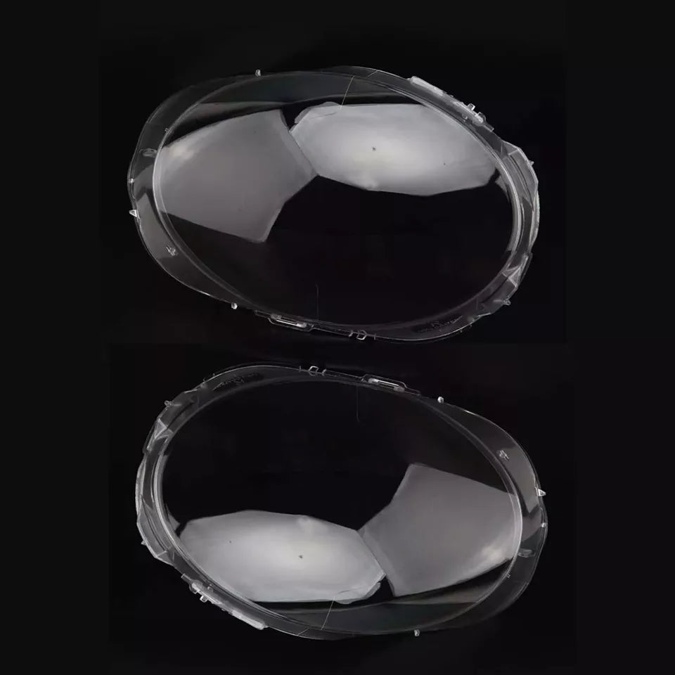 FOR BMW MINI F56 3 DOOR COOPER 11-15 PAIR LEFT RIGHT HEADLIGHT LENS CLEAR COVER