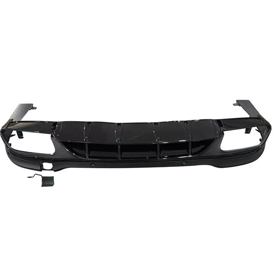 FOR MERCEDES GLC X253 SUV AMG GLC63 STYLE REAR DIFFUSER & TAILPIPES 2016-22