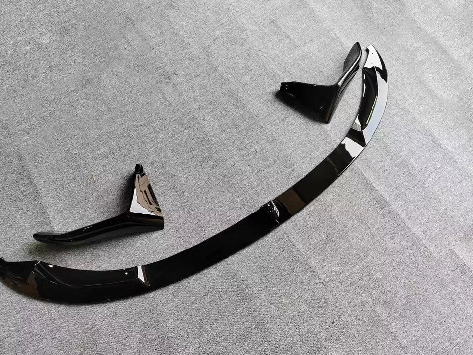 FOR BMW M3 M4 F80 F82 F83 MP STYLE FRONT SPLITTER LIP SPOILER GLOSS BLACK 14-19