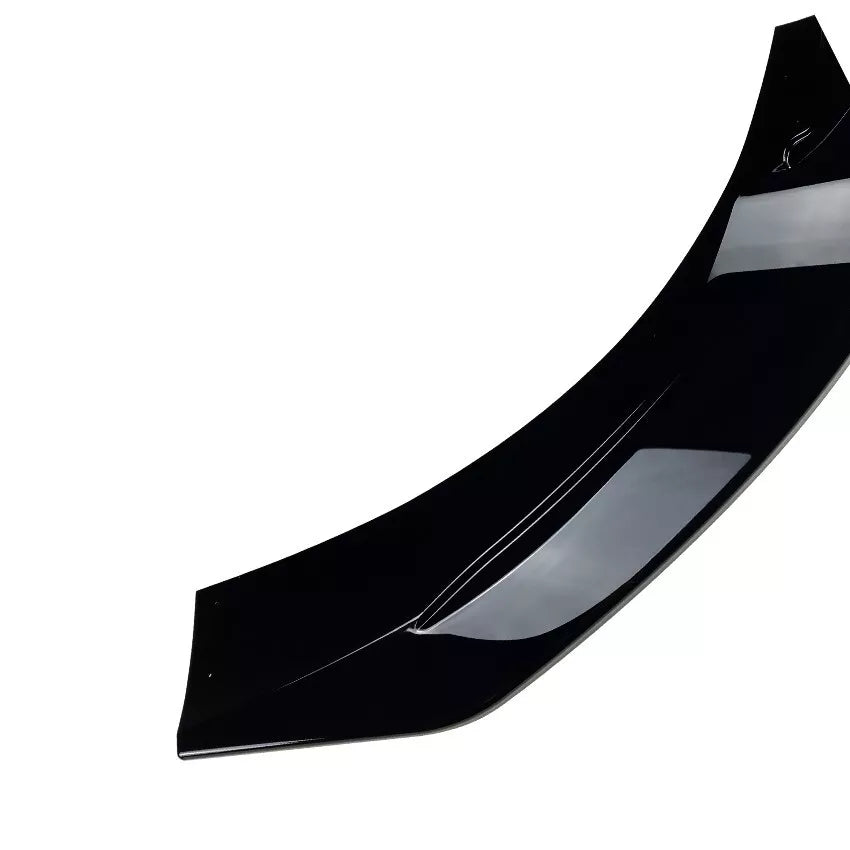 FOR MERCEDES CLA45 AMG W118 C118 FRONT SPLITTER LIP BUMPER GLOSS BLACK 2020-2023