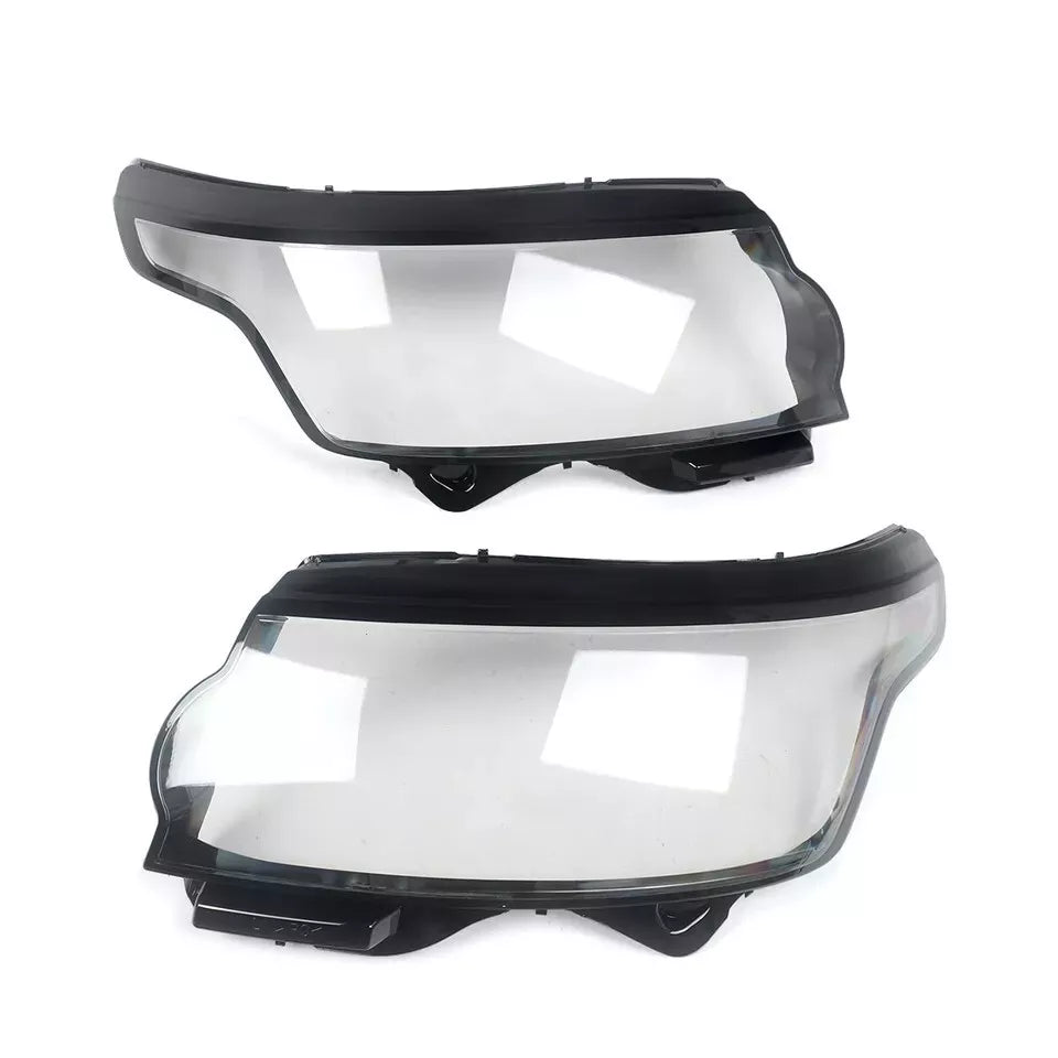 FOR RANGE ROVER VOGUE L405 PAIR LEFT RIGHT HEAD LIGHT LENS COVER LAMP 2013-2016