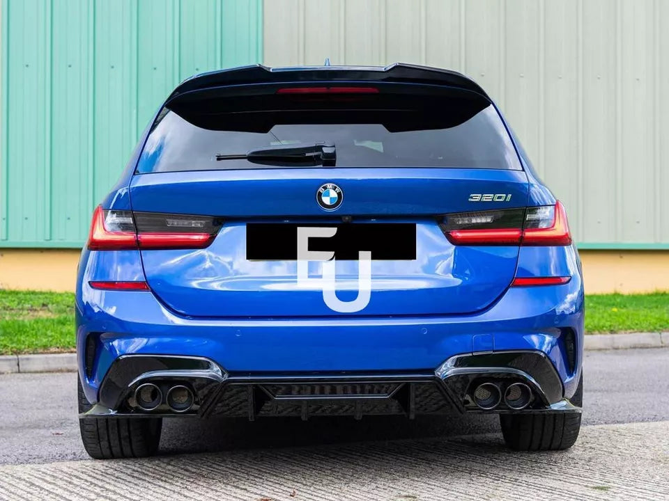 BODY KIT BODYKIT FOR BMW 3 SERIES G21 FRONT SPLITTER REAR DIFFUSER SKIRT W/O LED