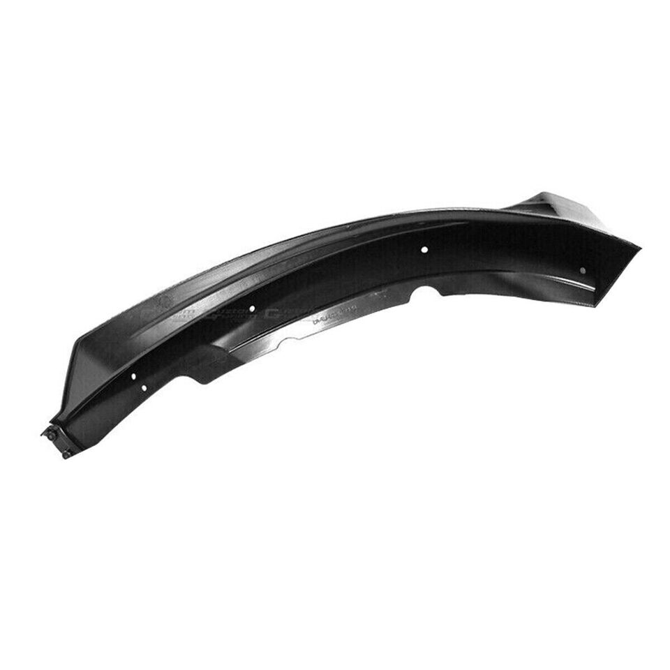 FOR TESLA MODEL 3 FRONT BUMPER SPLITTER LIP SPOILER VALANCE GLOSS BLK 2017-2021