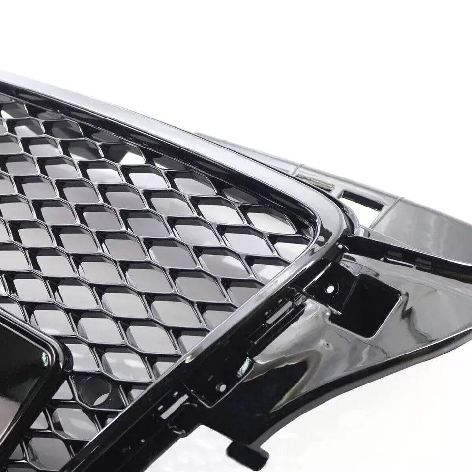 RS3 STYLE FRONT HONEYCOMB RADIATOR GLOSS GRILLE GRILL FOR AUDI A3 S3 8P 08-12