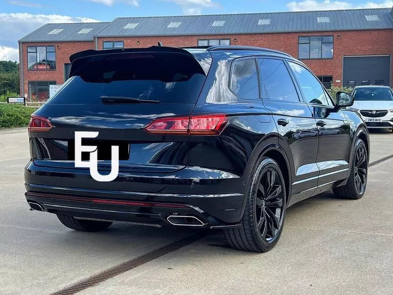 FOR VW TOUAREG CR7 2017-2023 REAR ROOF SPOILER LIP WING GLOSS BLACK