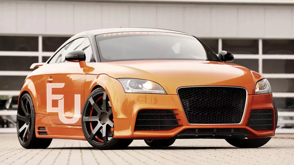 FOR AUDI TT 2006-2014 8J HONEYCOMB GRILL GRILLE GLOSS FRONT RS STYLE BADGLESS