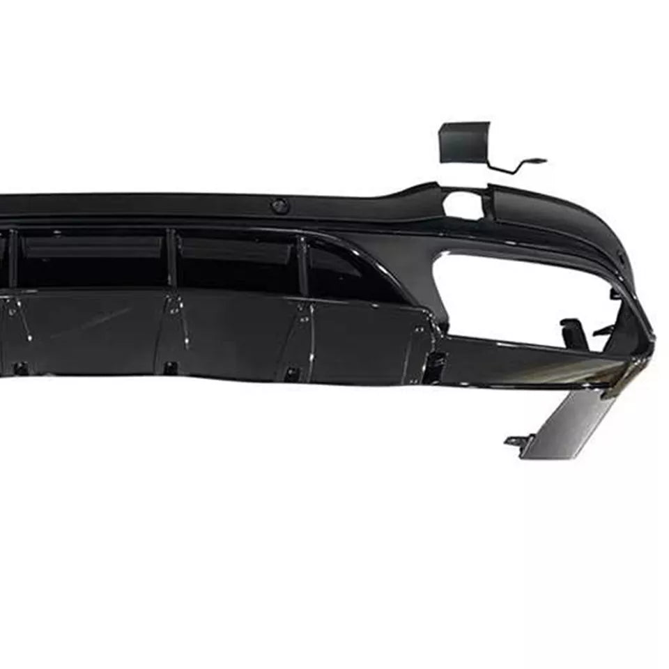 FOR MERCEDES GLC X253 SUV AMG GLC63 STYLE REAR DIFFUSER & TAILPIPES 2016-22