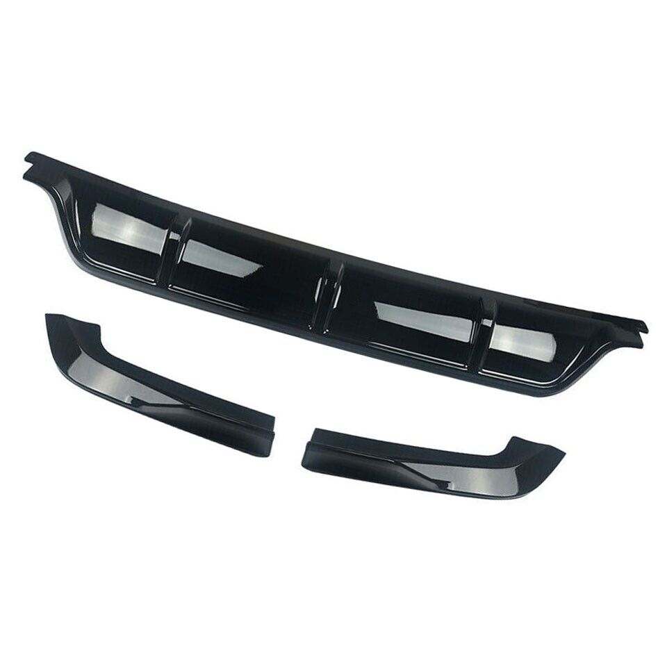 FOR BMW X5 F15 M SPORT KNIGHT AERO KIT REAR DIFFUSER LIP SPLITTER VALANCE GLOSS