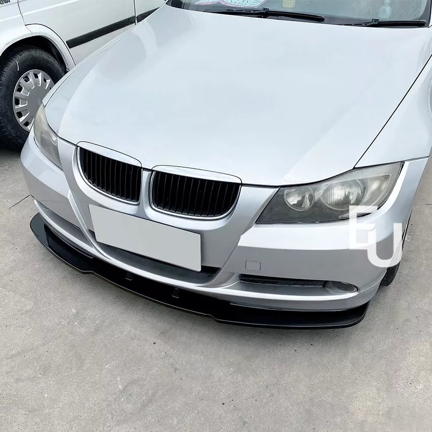 FOR BMW 3 SERIES E90 E91 PRE-LCI STANDARD SE FRONT LIP SPLITTER VALANCE 04-08