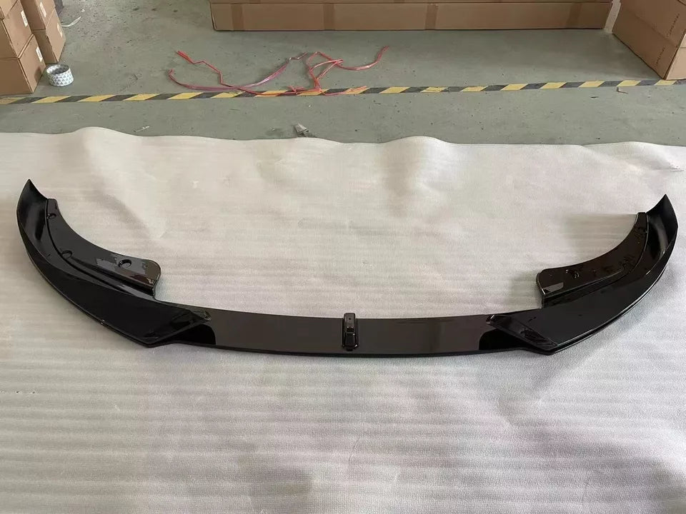FOR BMW 4 SERIES G22 G23 G26 M SPORT 3D FRONT SPLITTER BUMPER LIP GLOSS