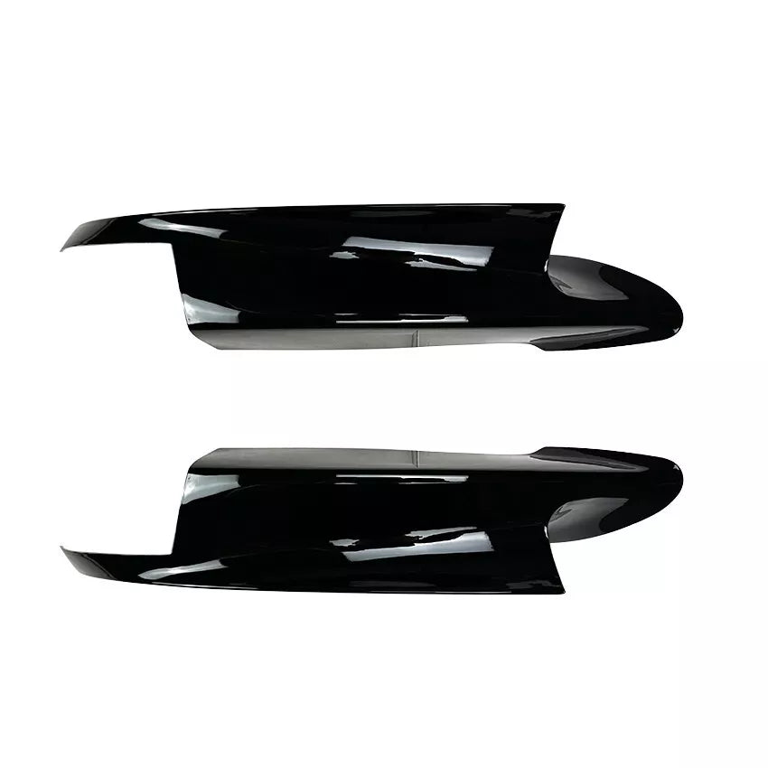 FOR BMW 3 SERIES E90 E91 E92 E93 M3 FRONT SPLITTER SPOILER LIP GLOSS BLACK 07-13