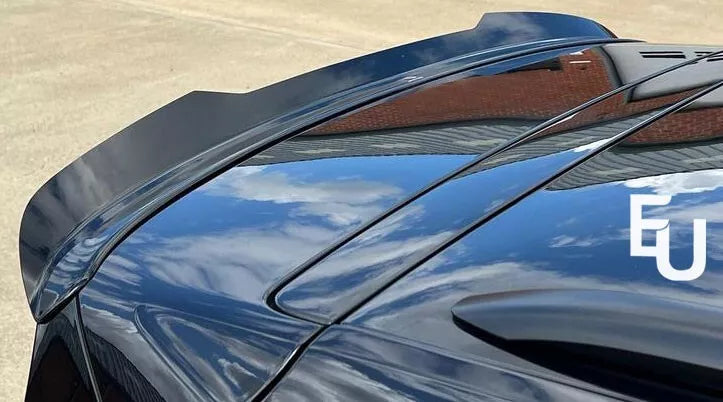 FOR VW TOUAREG CR7 2017-2023 REAR ROOF SPOILER LIP WING GLOSS BLACK