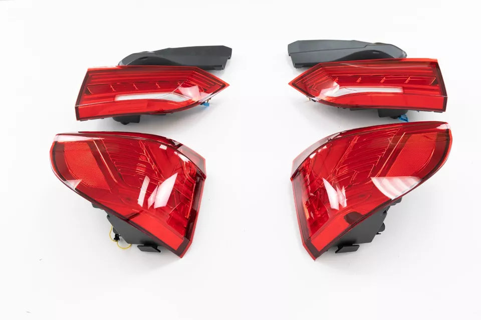 GTS FULL LED PAIR RED ANIMATION TAIL LIGHTS LIGHT LAMP FOR BMW X5 F15 2013-2018