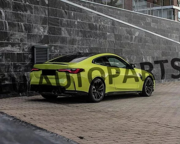 Carbon Look Rear Boot Trunk Spoiler Lip For BMW 4 Series G22 G82 2020+ M4 Style