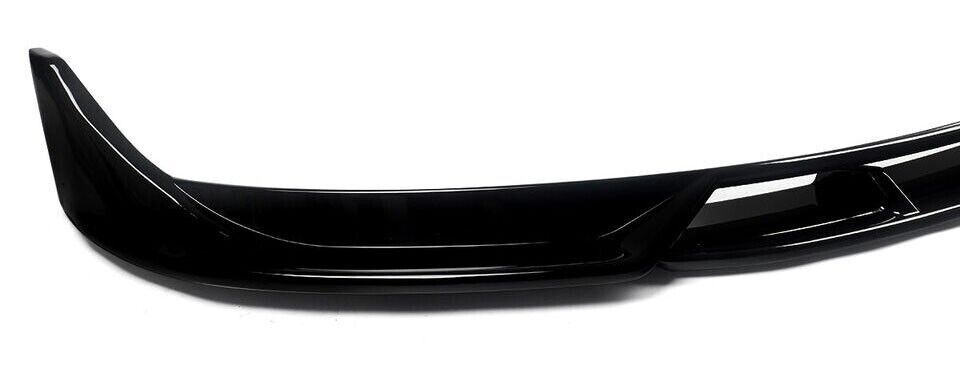 FOR TESLA MODEL 3 FRONT BUMPER SPLITTER LIP SPOILER VALANCE GLOSS BLK 2017-2021