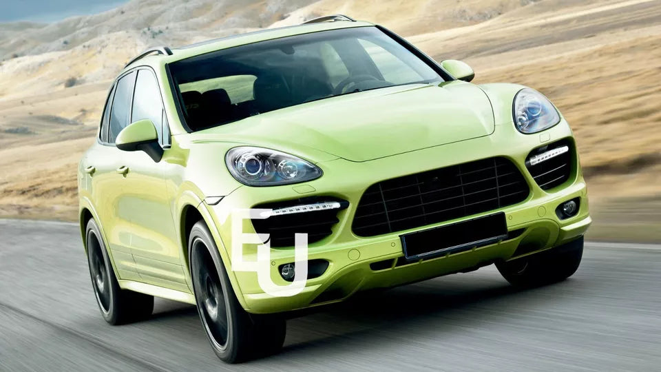 2x HEADLIGHT CLEAR LENS LAMPSHADE COVERS FOR PORSCHE CAYENNE 958 2011-2014