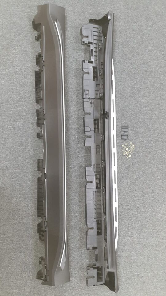 FOR MERCEDES BENZ W167 V167 GLE SILVER SIDE STEPS RUNNING BOARDS 5 DOOR 2018 ON