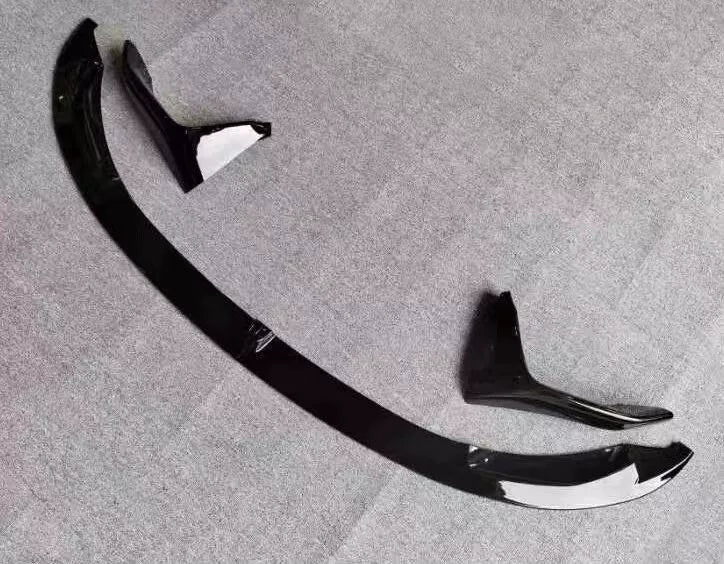 FOR BMW M3 M4 F80 F82 F83 MP STYLE FRONT SPLITTER LIP SPOILER GLOSS BLACK 14-19
