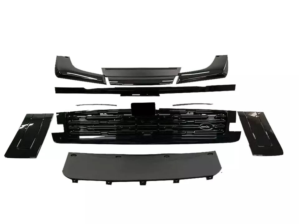 FOR RANGE ROVER L460 VOGUE (2022+) BLACK FULL BODY KIT TRIM PACK GRILLE VENTS
