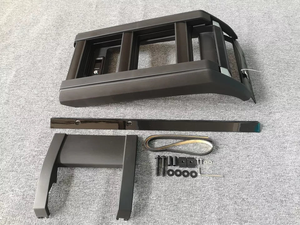 FOR LAND ROVER FREELANDER 2 L359 BLACK SIDE DEPLOYABLE FOLDING ROOF LADDER