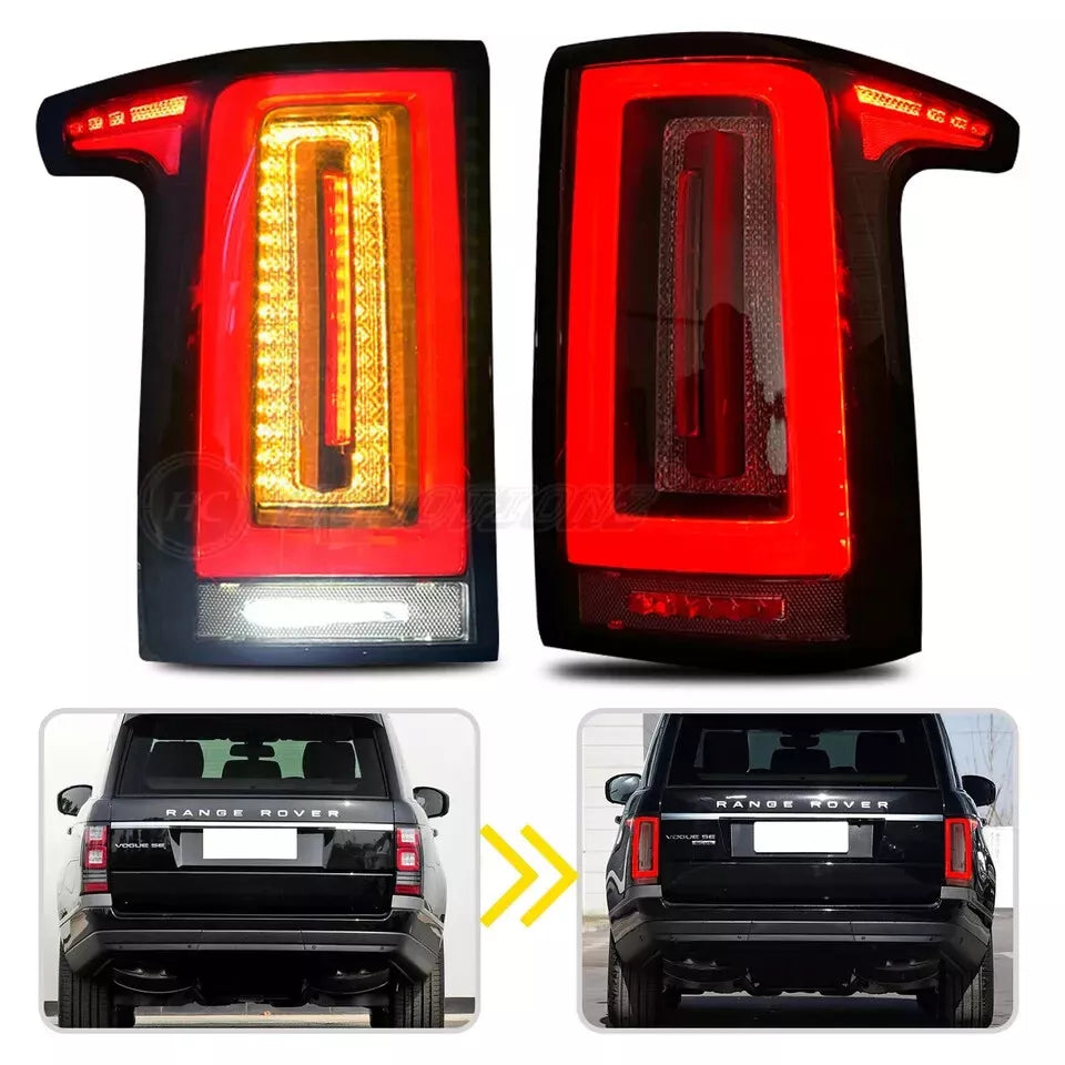 PAIR LEFT RIGHT LED REAR TAIL LIGHT BRAKE LAMP FOR RANGE ROVER VOGUE L405 13-22