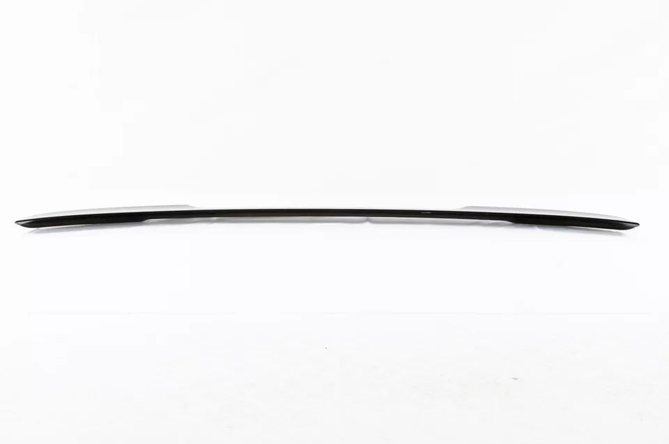 FOR AUDI A6 C8 SALOON REAR BOOT TRUNK SPOILER V STYLE GLOSS BLACK 2018+ OEM FIT