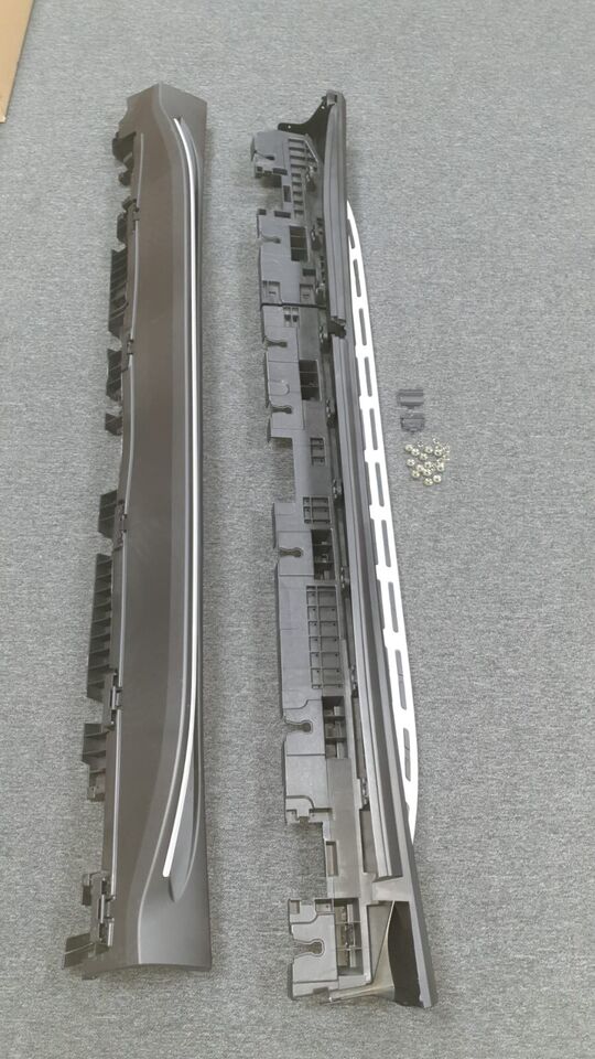 FOR MERCEDES BENZ W167 V167 GLE SILVER SIDE STEPS RUNNING BOARDS 5 DOOR 2018 ON