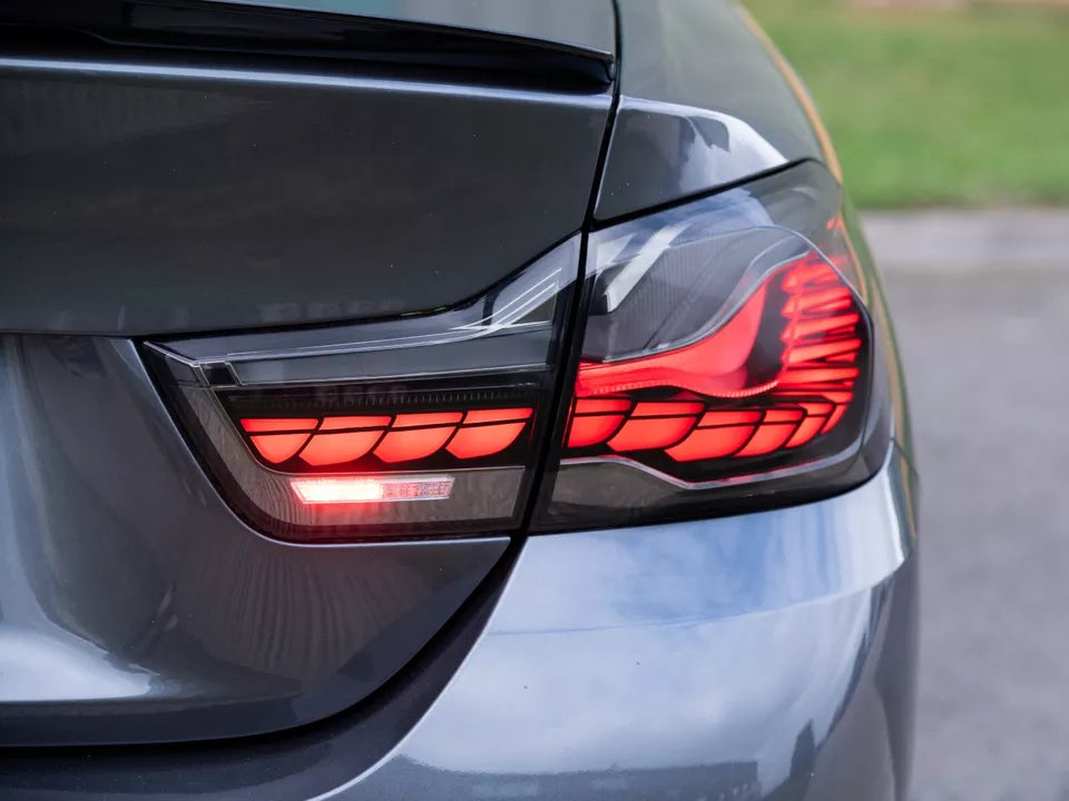 2X SMOKED LED TAIL LIGHTS LAMPS FOR BMW 4 SERIES & M4 F82 F83 F32 F33 F36 14-20