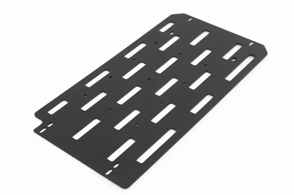 FOR CARGO TOOL STORAGE BOX INSIDE STEEL PLATE ROOF PLATFORM RACK RAILS BAR BLACK