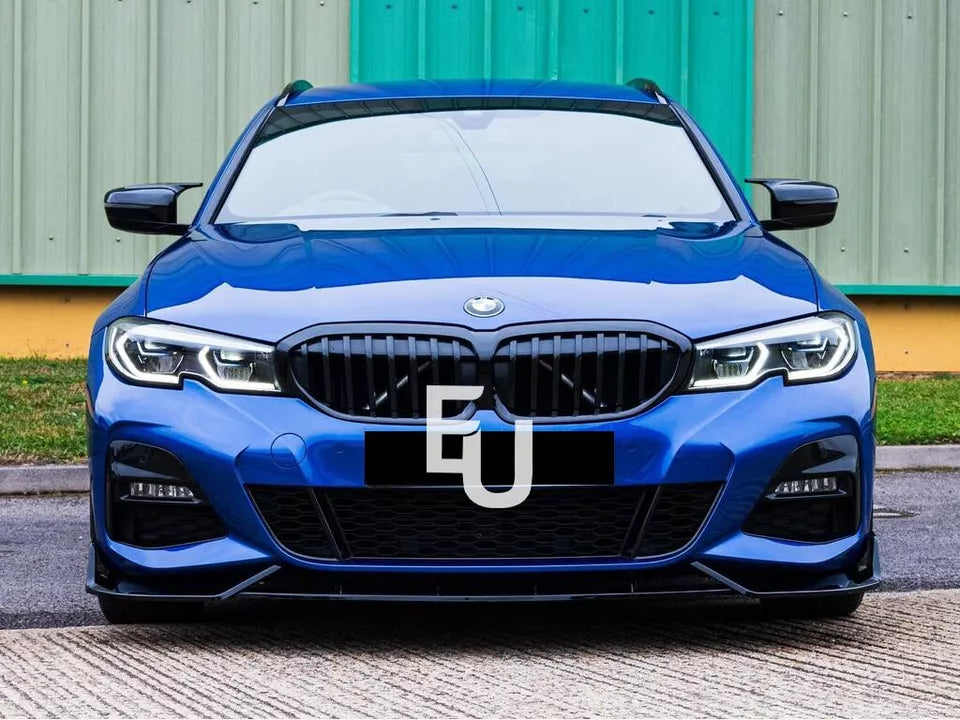 BODY KIT BODYKIT FOR BMW 3 SERIES G21 FRONT SPLITTER REAR DIFFUSER SKIRT W/O LED