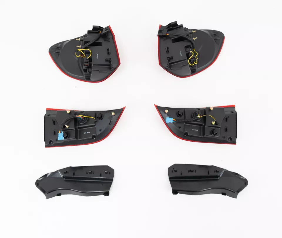 GTS FULL LED PAIR RED ANIMATION TAIL LIGHTS LIGHT LAMP FOR BMW X5 F15 2013-2018