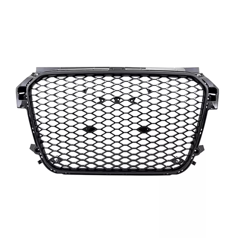 FOR AUDI A1 8X S LINE S1 2010-2015 FRONT GRILLE HONEYCOMB GRILL RS1 STYLE BLACK