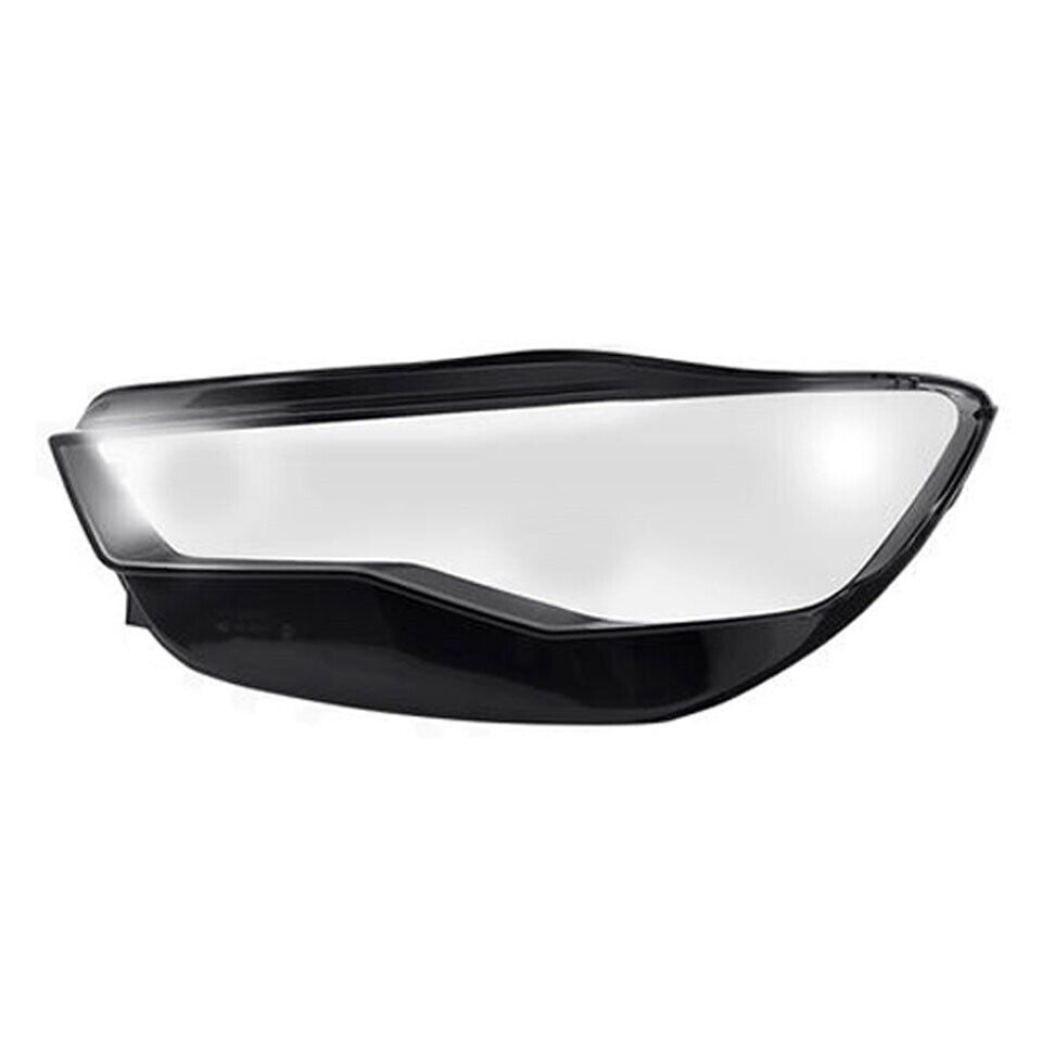 RIGHT SIDE HEADLIGHT LENS COVER LAMP SHADE REPLACEMENT FOR AUDI A6 C7 2015-2018