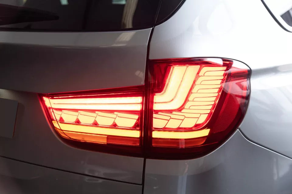 GTS FULL LED PAIR RED ANIMATION TAIL LIGHTS LIGHT LAMP FOR BMW X5 F15 2013-2018