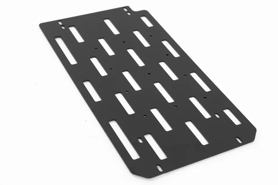FOR CARGO TOOL STORAGE BOX INSIDE STEEL PLATE ROOF PLATFORM RACK RAILS BAR BLACK