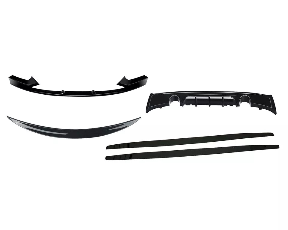 FOR BMW 2 SERIES F22 F23 MP STYLE BODYKIT BODY KIT FRONT SPLITTER LIP REAR DIFFUSER