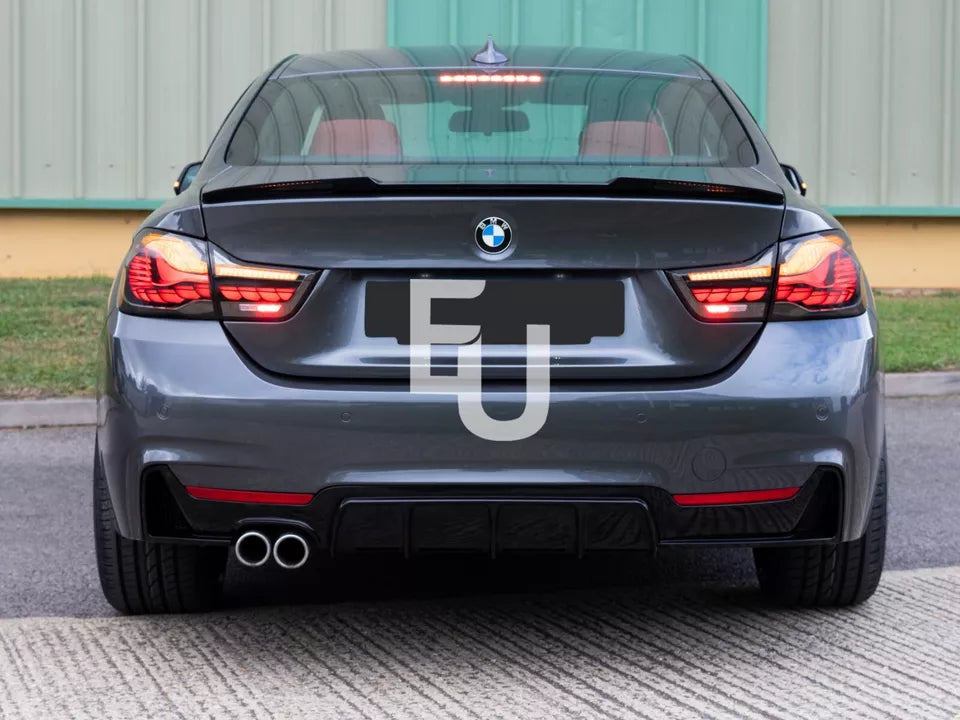 2X SMOKED LED TAIL LIGHTS LAMPS FOR BMW 4 SERIES & M4 F82 F83 F32 F33 F36 14-20