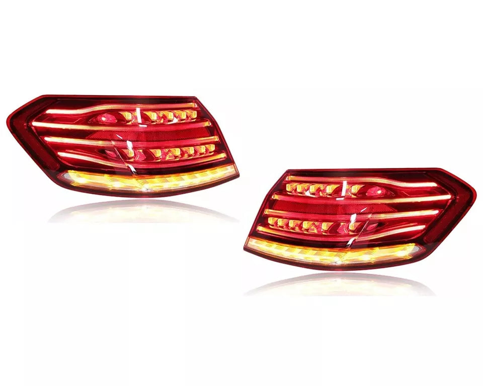 Set Outer Rear Tail Light Back Side Brake Lamp For Mercedes E-Class W212 2013-16