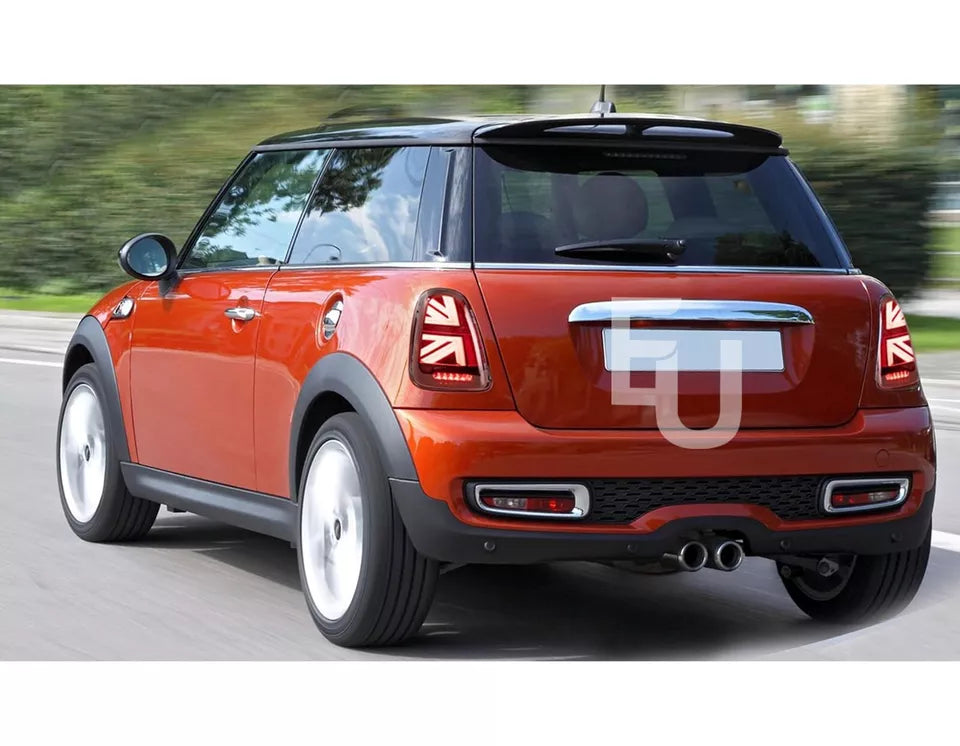 Pair LED Rear Lights For Mini R56 R57 R58 R59 Cooper S Tail Brake Lamp 2007–2013