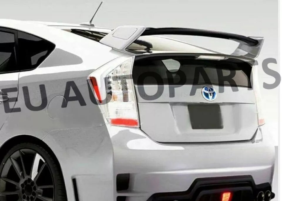 FOR TOYOTA PRIUS 2012-18 REAR BOOT SPOILER TRUNK WING GLOSS BLACK ABS MATERIAL