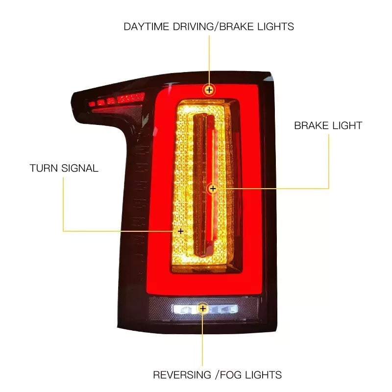 PAIR LEFT RIGHT LED REAR TAIL LIGHT BRAKE LAMP FOR RANGE ROVER VOGUE L405 13-22