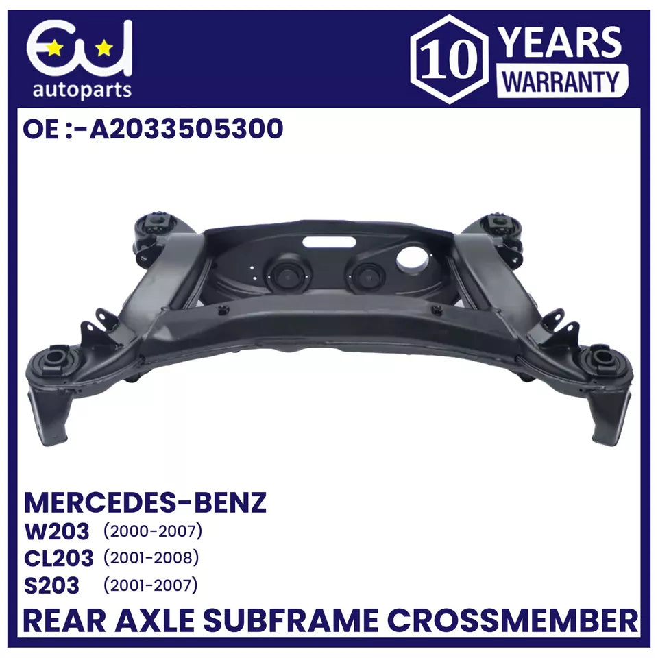 NEW REAR AXLE SUBFRAME CROSSMEMBER FOR MERCEDES C CLASS W203 2000-07 A2033505300
