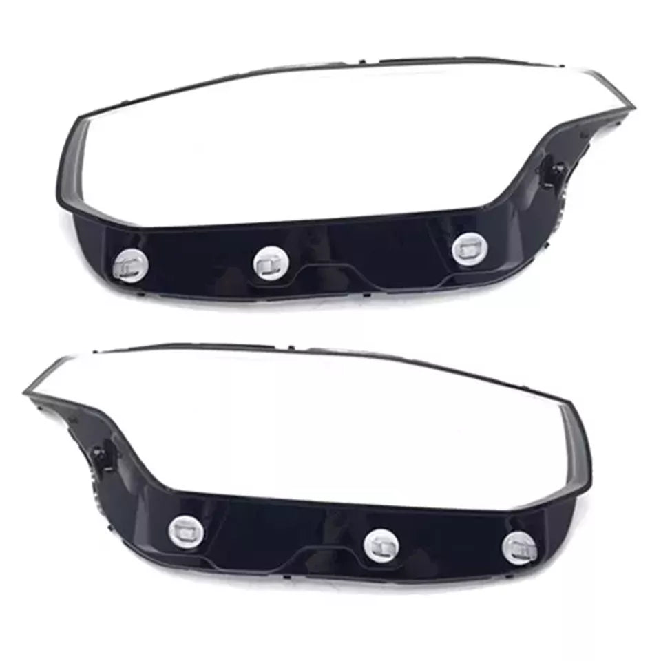 FRONT HEADLIGHT LAMP LENS COVER FOR VOLVO XC90 MK2 LEFT RIGHT SIDE PAIR 15-2022