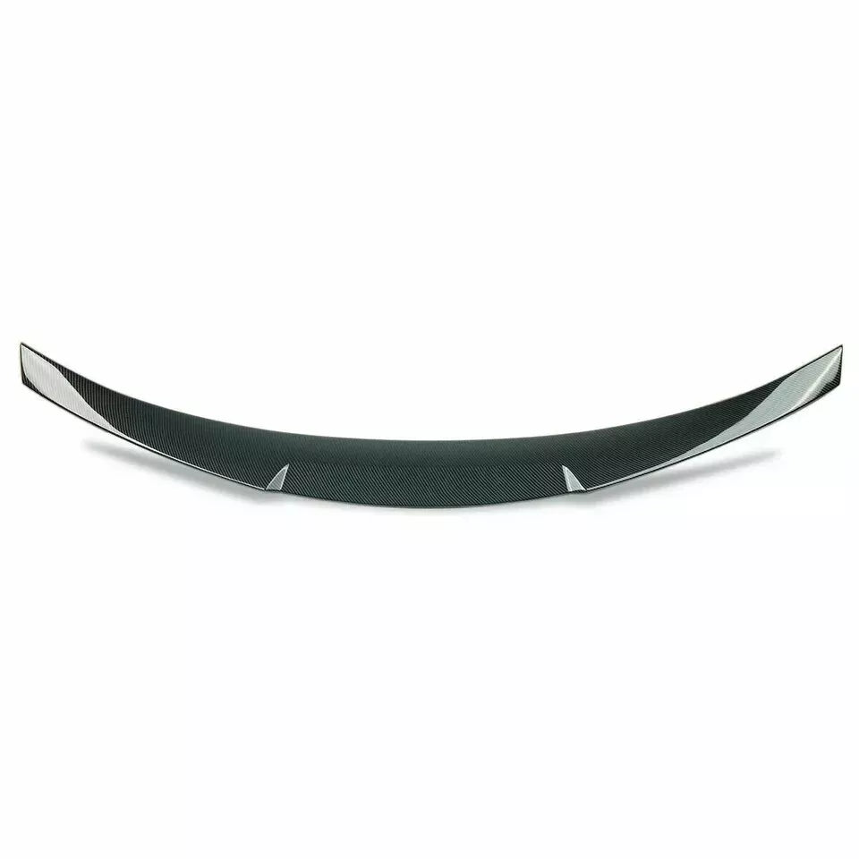 REAR TRUNK BOOT SPOILER FOR AUDI A3 S3 RS3 8Y S LINE SALOON M4 20+ CARBON LOOK
