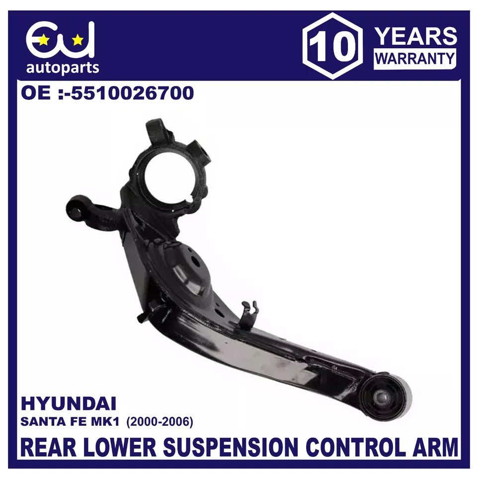 REAR RIGHT LOWER SUSPENSION CONTROL TRAILING ARM FOR HYUNDAI SANTA FE MK1 00-06
