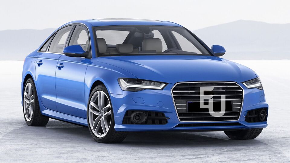 RIGHT SIDE HEADLIGHT LENS COVER LAMP SHADE REPLACEMENT FOR AUDI A6 C7 2015-2018