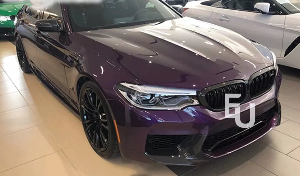 FOR BMW 5 SERIES F90 M5 FRONT SPLITTER LIP SIDE CORNER CANARD PAIR L+R CARBON